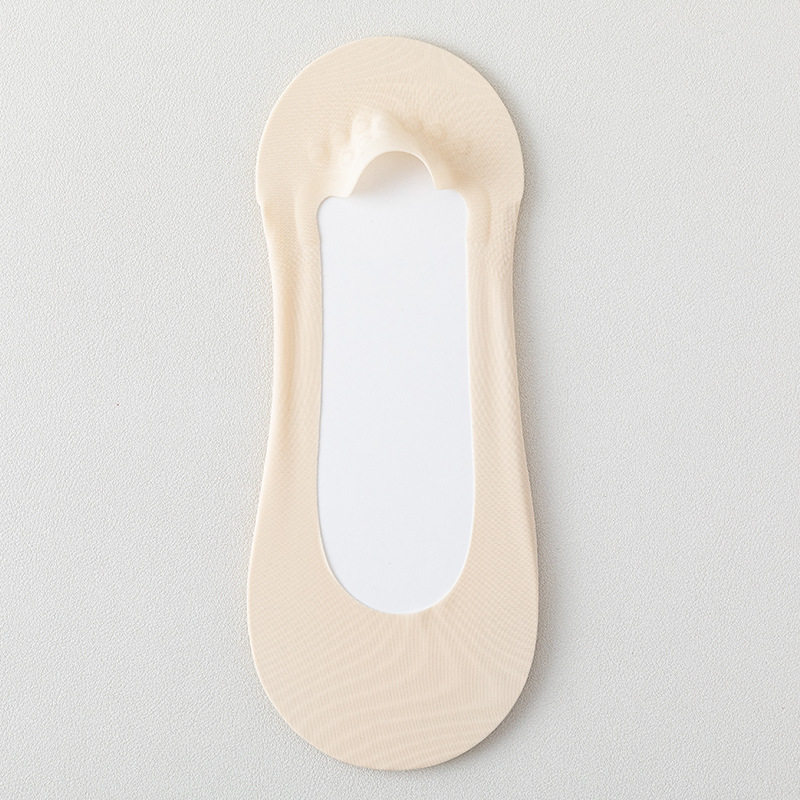 船袜女季薄款棉脚底短袜冰丝浅口隐形袜防滑不掉跟袜套,女士内衣/男士内衣/家居服,船袜,淘宝优惠券,粉丝福利购,淘宝优惠卷
