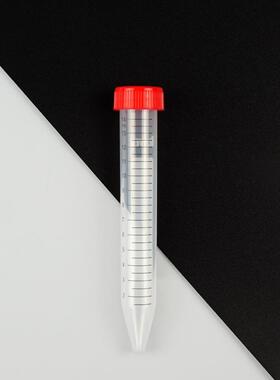 virya橙色离心管50ml锥底无菌带架3105007pp带刻度书写区