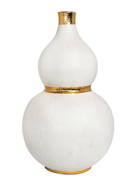 现代中式轻奢民宿售楼处别墅酒店玄关特大号陶瓷葫芦软装饰品摆