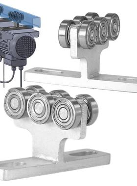 承重型吊轮推拉滑轮轨道五金型滑轮组件 rolley