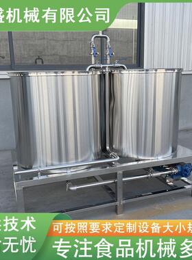 商用大型双连不锈钢煮浆机豆浆加热两连三连煮浆设备自动上浆