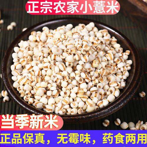 正宗小薏米除湿贵州兴仁农家新鲜生小薏仁米中药材用新货2025新米