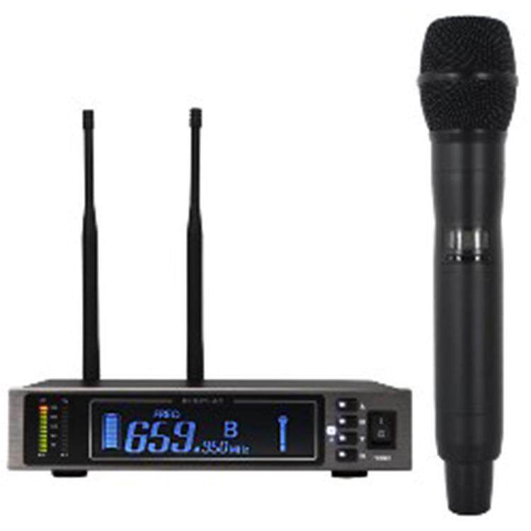RUSEL RLX300真分集无线手持一拖一U段话筒演讲 会议多功能