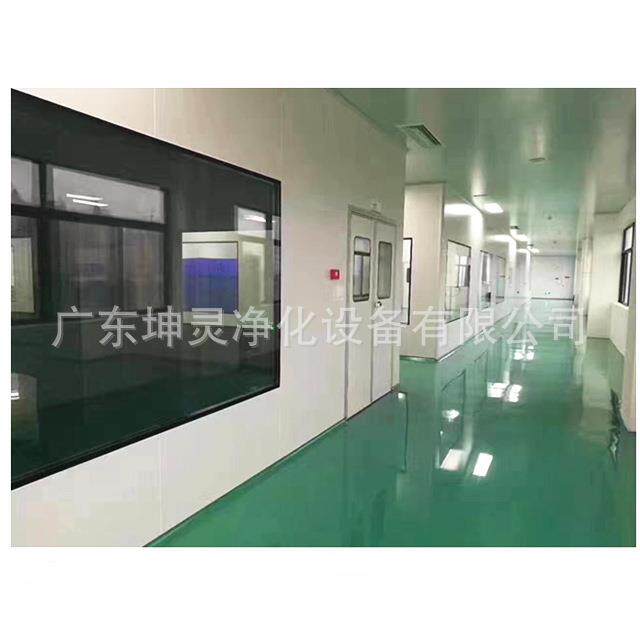 广州番禺食品集团十万级洁净无尘车间工程净化施工空气超净降尘