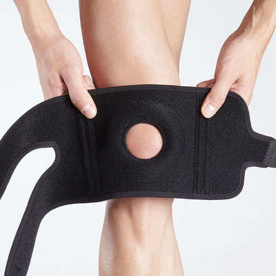 LP782单只装运动护膝 篮球跑步骑行 徒步登山健身 绑带可调整型