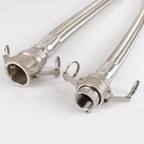 304不锈钢法兰波纹管金属软管DN15 20 25 50 100活动法兰连接