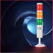 泰龙多层警示灯塔灯Led报警指示灯3Tj三色常亮 带蜂鸣器喇叭24V2