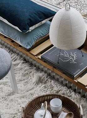 台灯AKARI 野口勇 日式纸笼灯 设计师民宿光雕塑 卧室床头灯