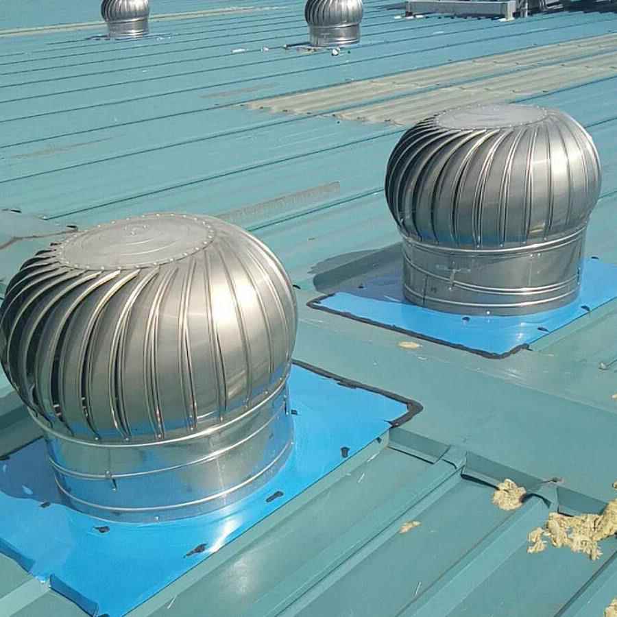 安装养萍通乡304不锈RRY钢无动力风帽风球厂房屋顶殖60型风0器