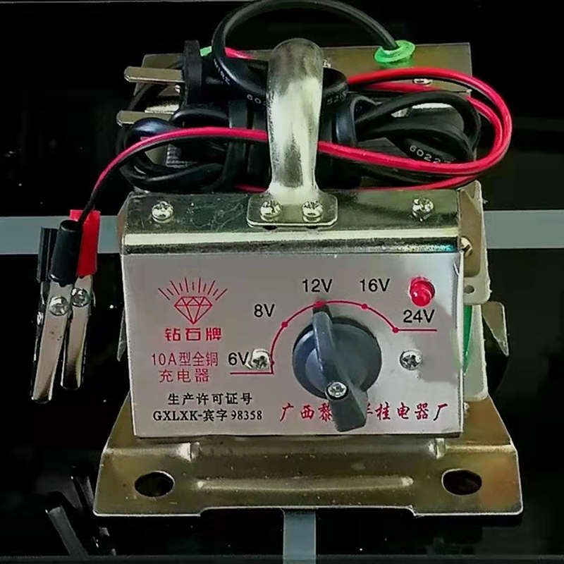 线充直流纯铜档型电源老式充电器电瓶变压器实验6v8v12v钻石10a调