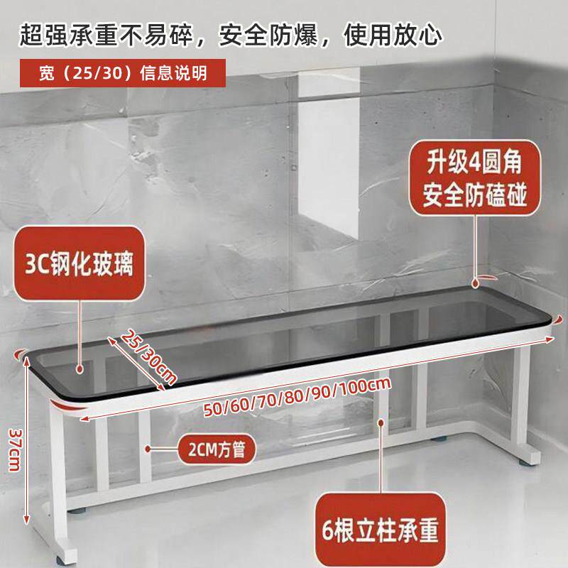 厨房置物架架台烤面波炉箱架灶台收011纳架电微饭锅收纳层架空气