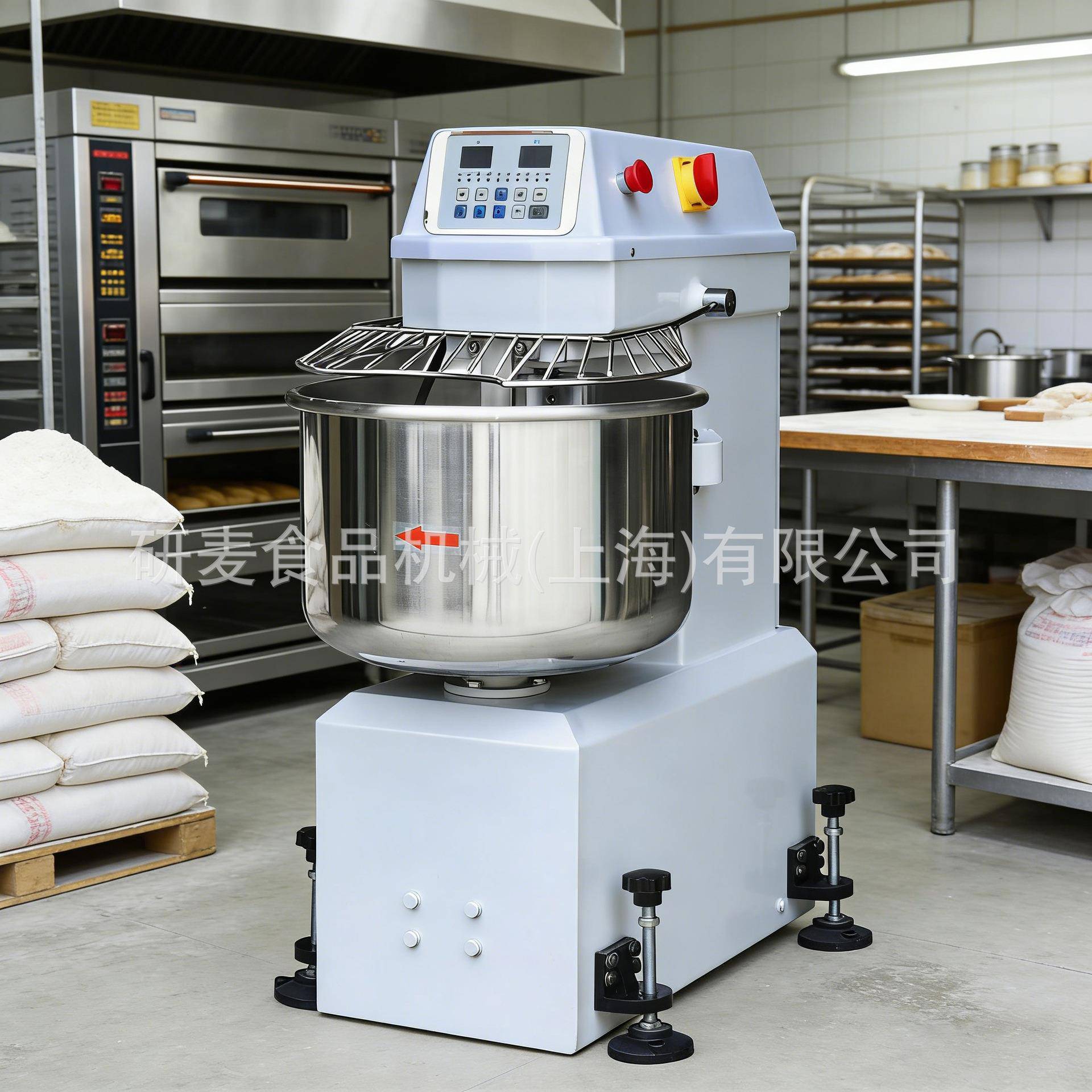和面机大型搅拌面粉机130L揉面机2包跨境Dough mixer打面机面粉机