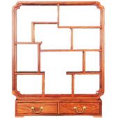 博古架小多宝阁茶壶架子桌面摆件展示架茶具收纳置物架实木古董架