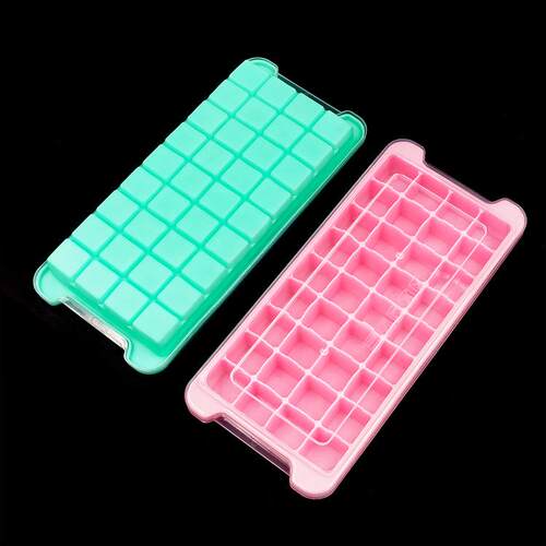 24-Grid Ice Cube Tray 36-Grid Ice Mold for Home Bar with Lid