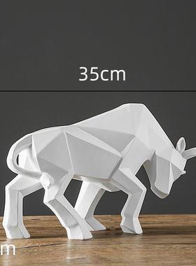 正品欣唯嘉树客脂欧工艺品猎豹豹子北ins风几何切面厅居设计黑摆