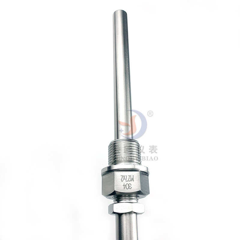 退火炉烘箱感温棒温度探头K分度WRN-330可调节插深螺纹式热电偶