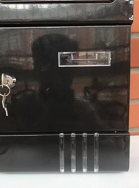 新楼盘家用H2803挂墙防邮箱家门口带式锁信报箱欧邮庭园室外雨筒