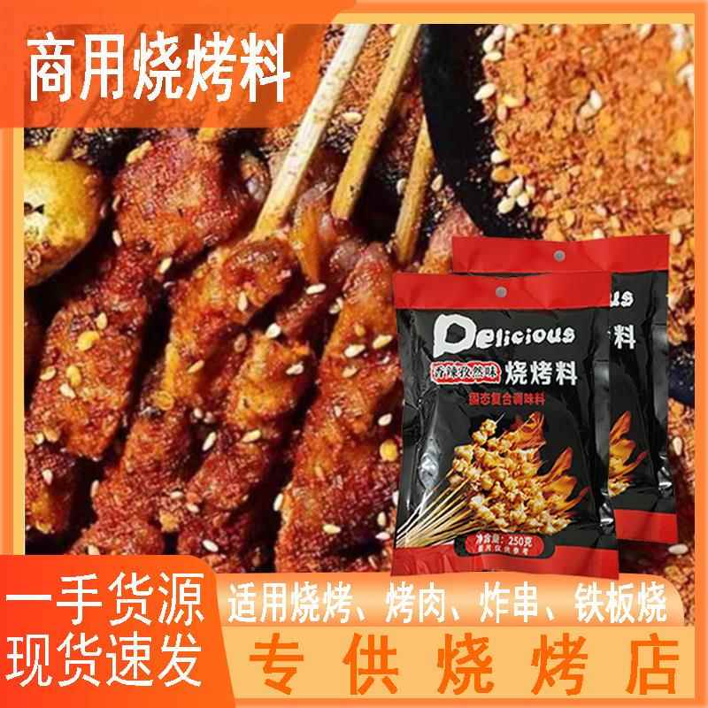 商用烧烤调料烤肉店蘸料正宗香辣孜然调味五香撒料干碟腌制料专用