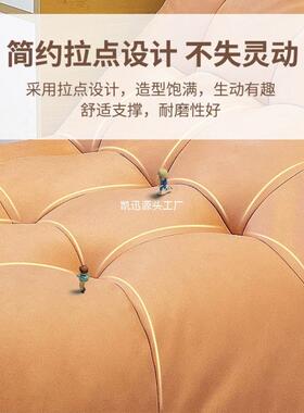 懒人可躺可睡毛毛虫单人卧室小沙发主沙卧躺椅榻WST榻米闲阳台发