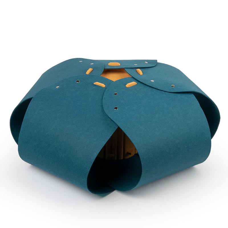 通用窝五可拆卸四季创意猫窝窝瓣花猫隧道宠物隧道毛毡猫猫咪窝