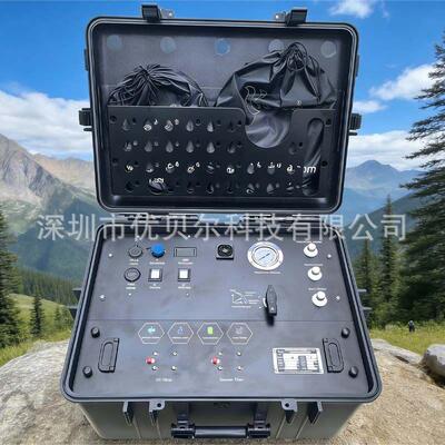 便携式应急净水机400L/H太阳能供电智能冲洗户外救援直饮设备