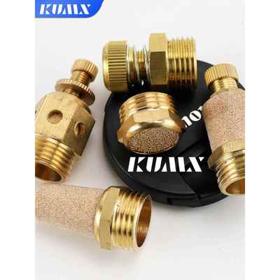 电磁阀尖头宝塔型BSL消声器M5 BSL-01 BSL-02 镀铜消音器 BSL-04