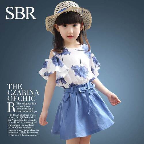 Kids Girls T-shirt Shorts Clothes Baby Girl Summer children