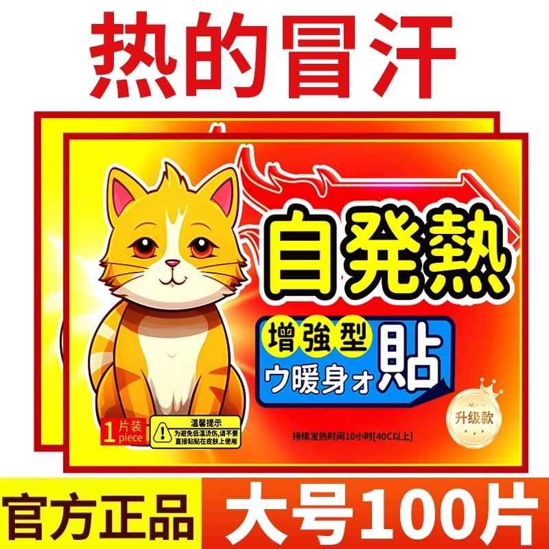 大号暖贴宝宝贴女自发热保暖身热帖宫暖热敷暖宝贴官方店正品