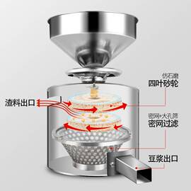 哈瑞斯磨浆机商用电动花生芝麻酱机器豆浆多功能石研磨机定制110v