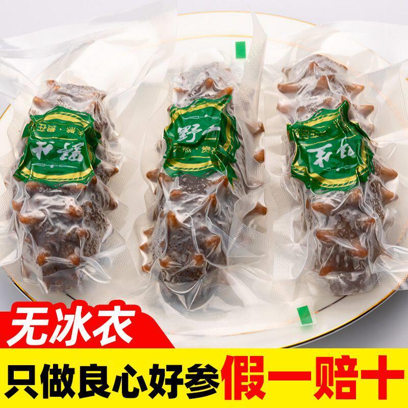 大连即食野生海参鲜食辽参开袋即食鲜活即食海参刺参礼盒送礼