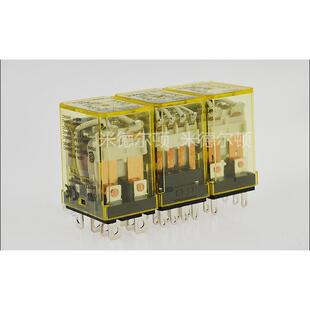 ID同款 14脚 8脚 RY4S RM2S 24v AC220v 中间继电器 RH2B