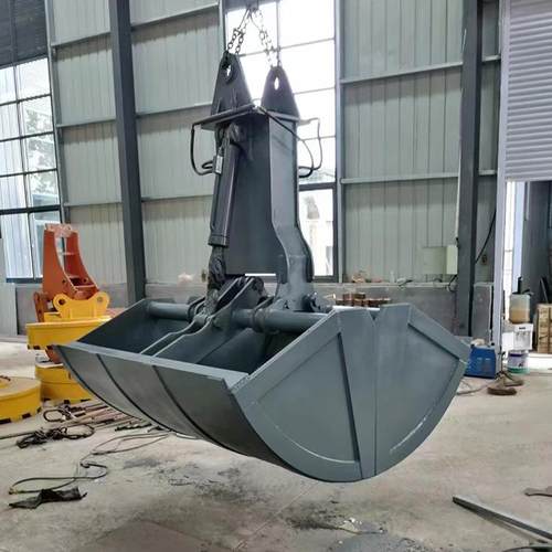 液压旋转贝壳斗挖掘机液压抓斗双开液压贝壳斗