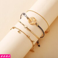 Retro Simple Alloy Bracelets fashion accessories hand chain
