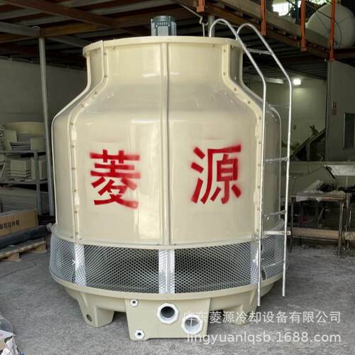 工业级50T圆形冷却塔用于注塑成型循环水冷系统工业冷却塔