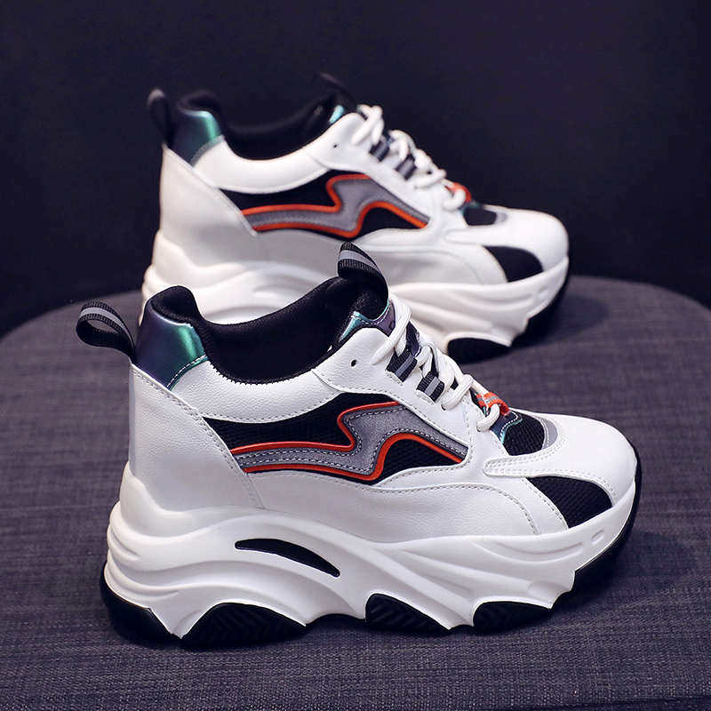 老爹鞋女2025春季新款百搭厚底显脚小内增高女鞋休闲运动鞋ins潮,女鞋,老爹鞋,淘宝优惠券,粉丝福利购,淘宝优惠卷