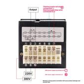 红菱原THY装 气电度烤箱温烤箱专用温控器度控制仪表400烤燃箱配件