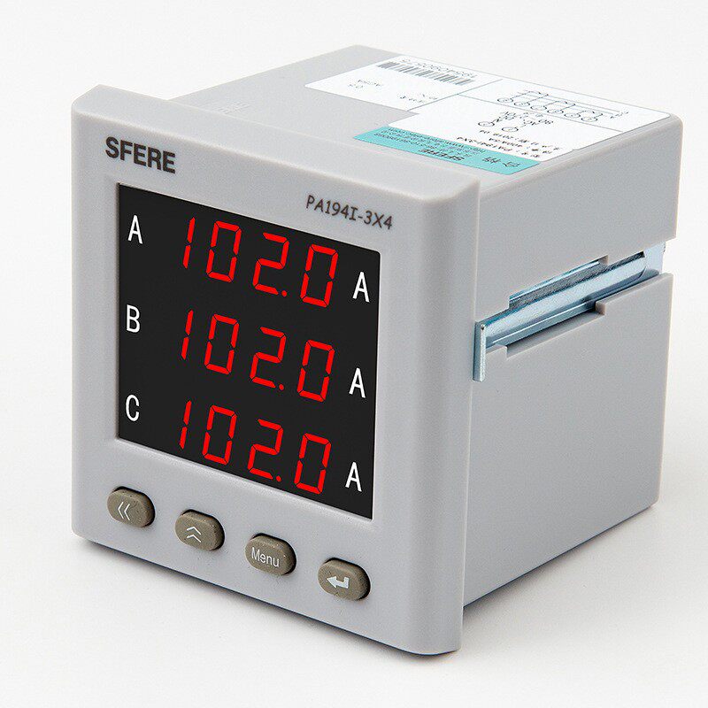 江苏斯菲尔SFERE PA194I-3X4数显三相交流电流电压电测量仪表