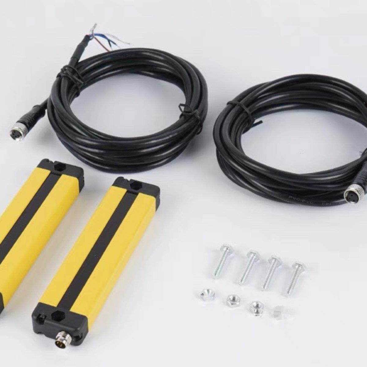 日迪龙RC正面薄型安全光栅传感器红外对射光幕冲床保护器红外线