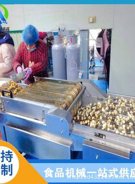 冻干草莓裹麦芽糖浆机600型山豆浸糖机全自动柠檬片挂糖稀设备