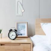 全季 壁灯酒店客房卧室头书742房可床转隐藏开关阅读 旋亚朵嵌入式