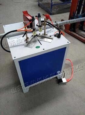 欧式铝材铝门切割机 PVC材料切割设备 门窗相框仿材料切角机