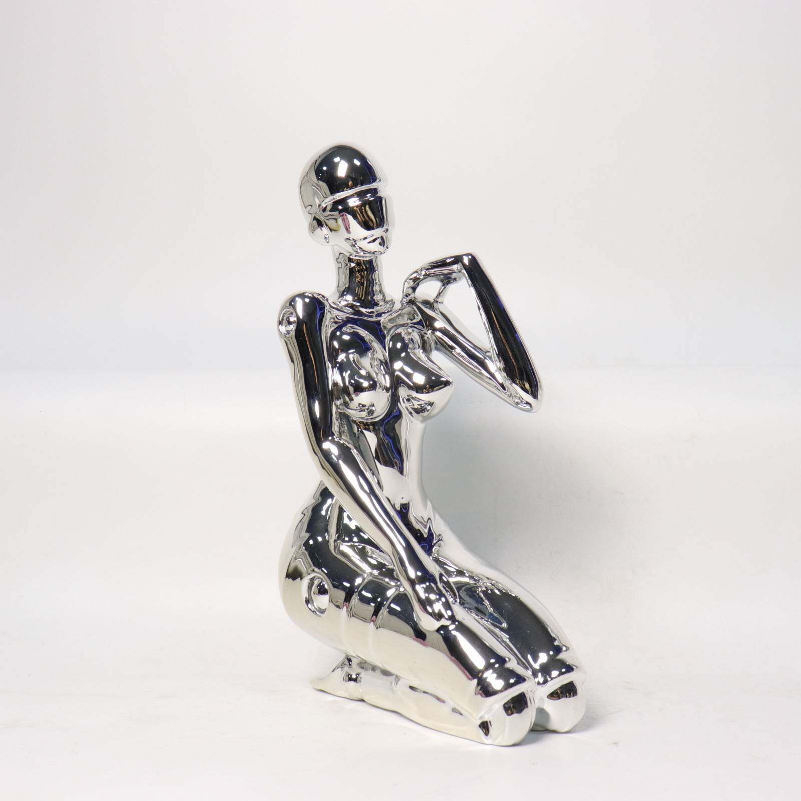 北欧创意空山基女神人物雕塑树脂摆件玄关客厅酒店书房家居装饰品