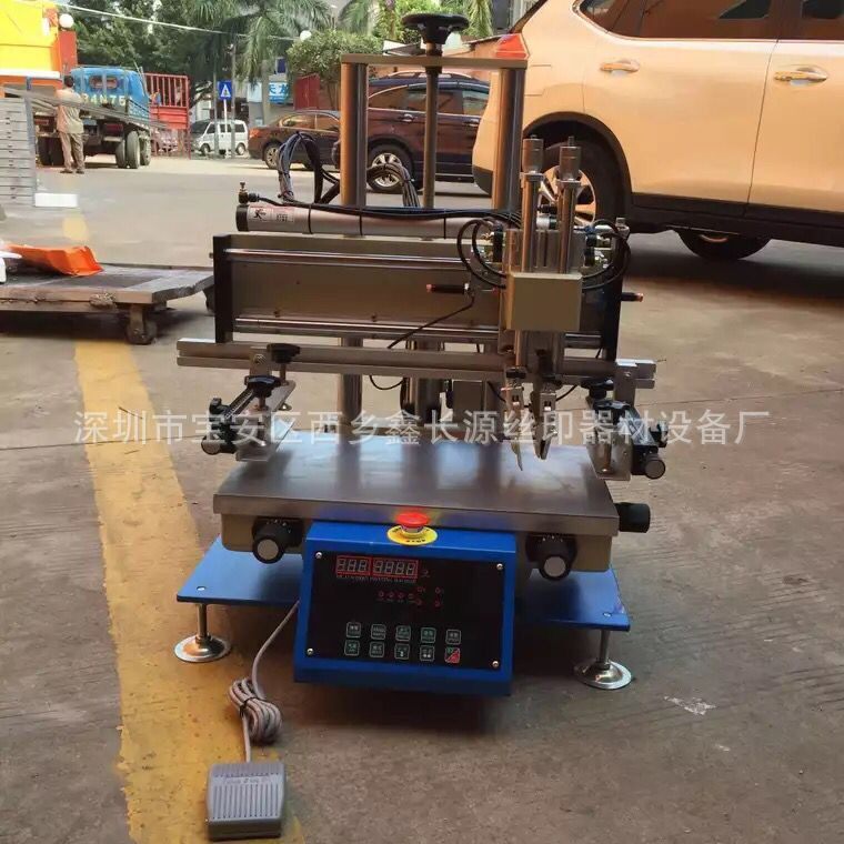 厂家直销3050丝印机小型平面印刷机电子玩具自动丝网印刷机