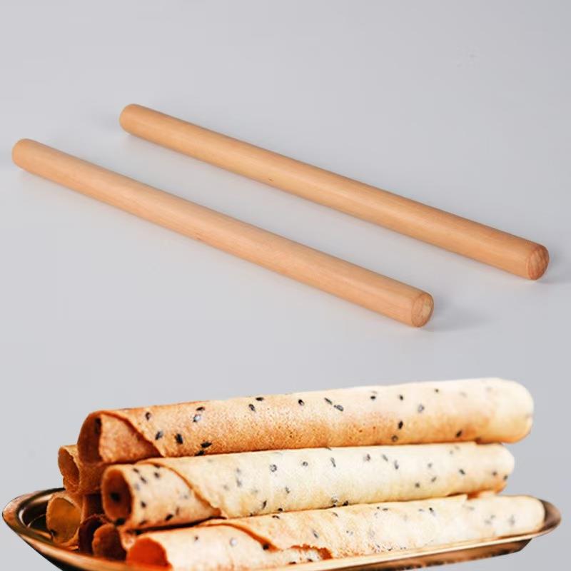 实木卷棒卷鸡蛋卷卷棒木棒子脆皮甜筒模具