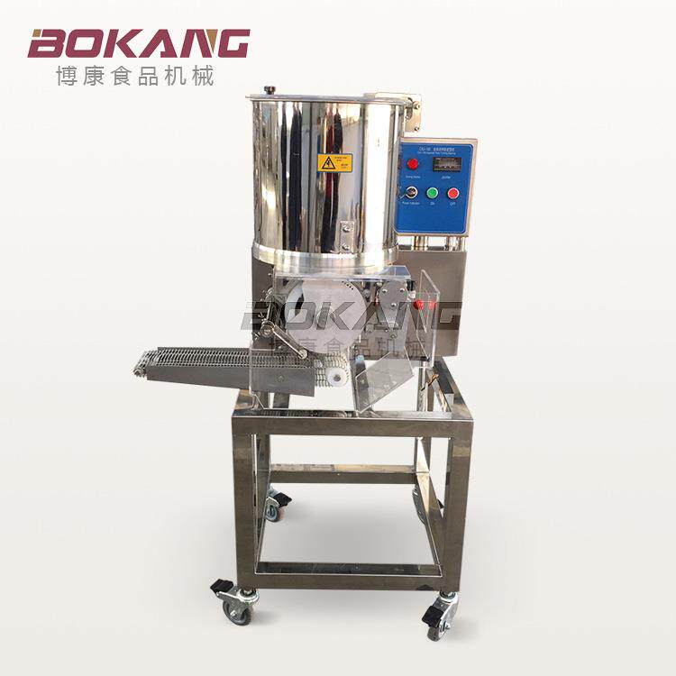 博康小型鱼饼成型机肉饼成型机模具形状可任选加工上门安装调试