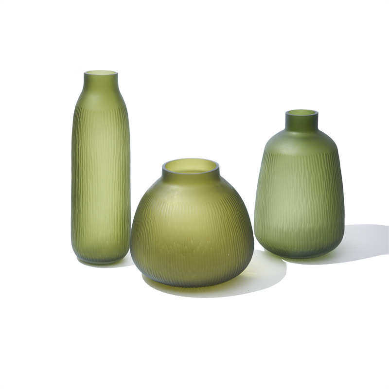 水餐桌插花水培厚重ins创意高级刻轻玻璃花瓶摆感养奢客厅磨风,家居饰品,花瓶,淘宝优惠券,粉丝福利购,淘宝优惠卷