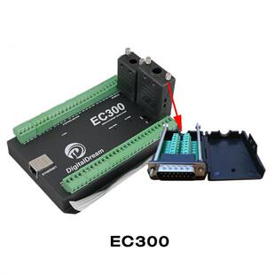 运动控制器以太网5轴 mach3雕刻机控制器数控机床控制EC300