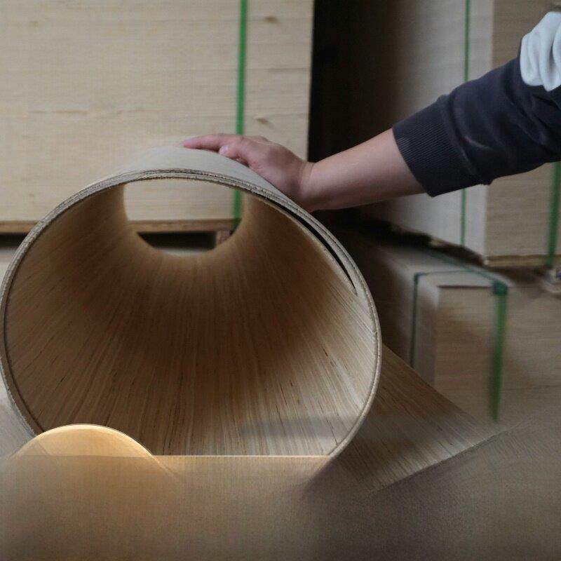 临沂全子科折弯板厂家泡桐八果科技木折弯板封装圆弧封装圆柱3-12