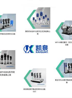 凯泉品牌 KQDSE卧式恒压泵组 DG锅炉给水泵 KQL级泵 KQDP多级泵