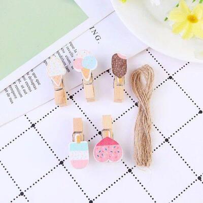 40 Pcs Picture Holder Home Crafts Sealing Clip Photo Clips